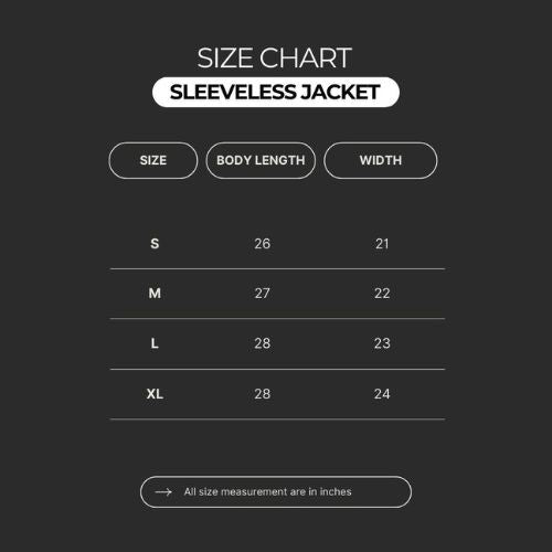 unisex sleveless puffer jackets